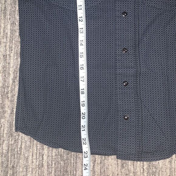 PD&C Boy’s Size 8 Black Pattern Pearl Snaps 100% Cotton Button Down Shirt Top‎ - Picture 4 of 5
